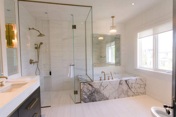 Installation douche en verre Terrebonne
